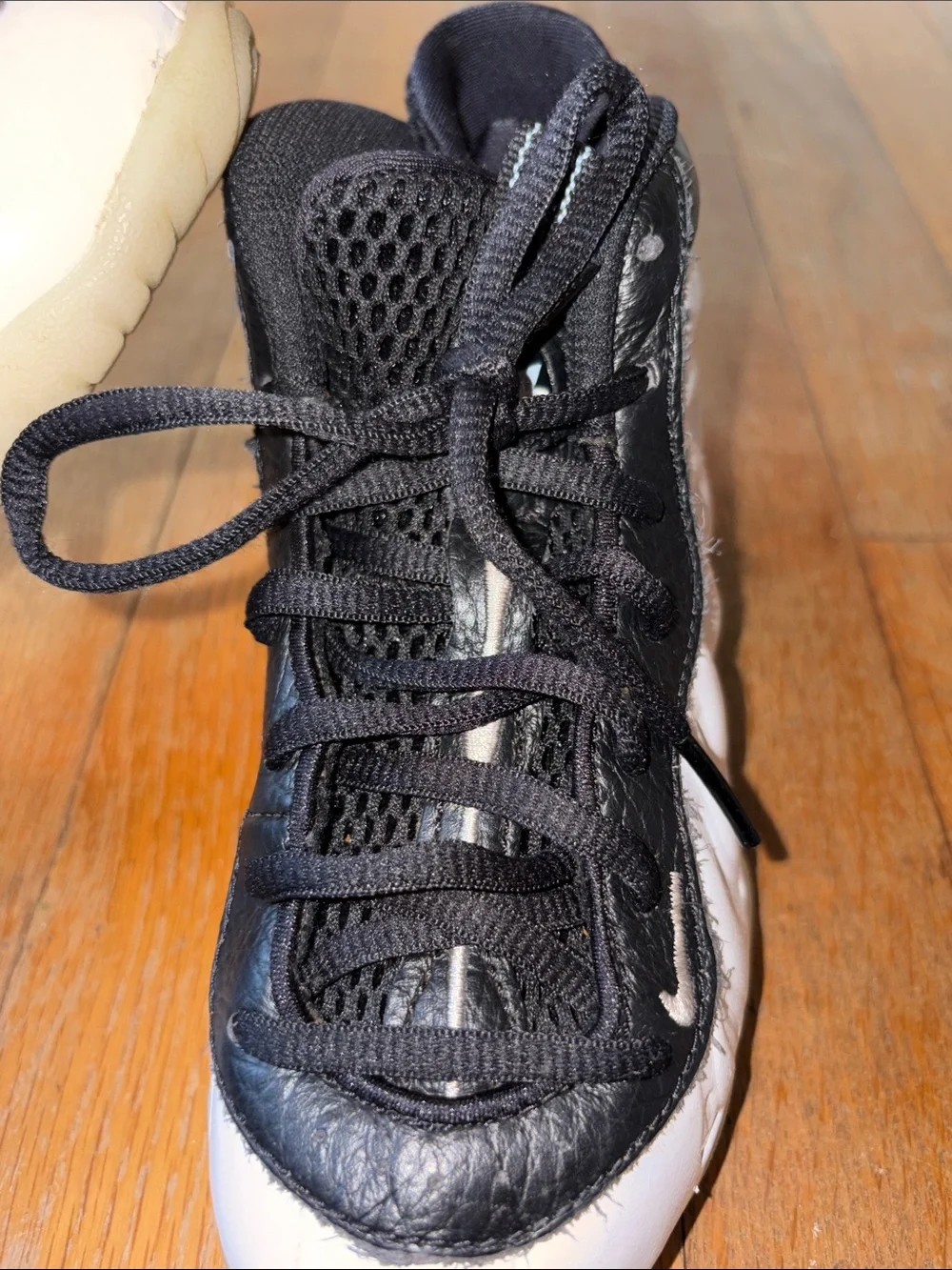 Nike Kids FOAMPOSITE White Foams Sneakers